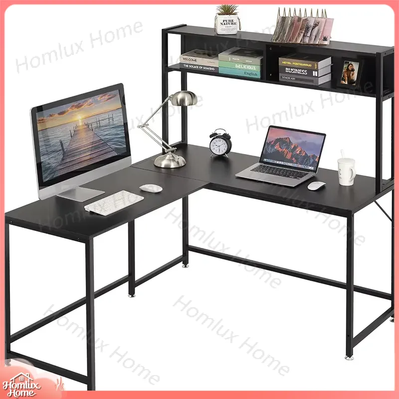 Desk Setup L Shaped - Scrivania da Gaming Robusta con Illuminazione