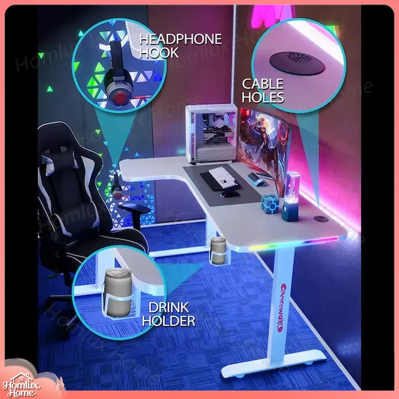 Scrivania da Gaming a L Grande - Desk Setup L Shaped recensione e prezzo